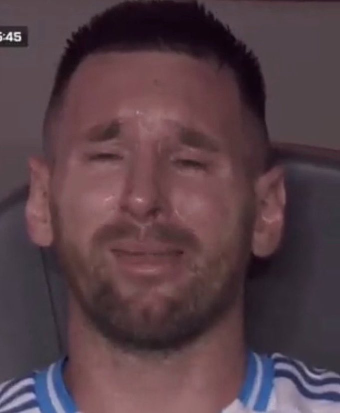 Dr_Pharouk's tweet photo. If Messi doesn't cry today after this match. Remove the Dr from my name. Someone that should retire.

Argentina is going home today. https://t.co/W2nVvLWehn