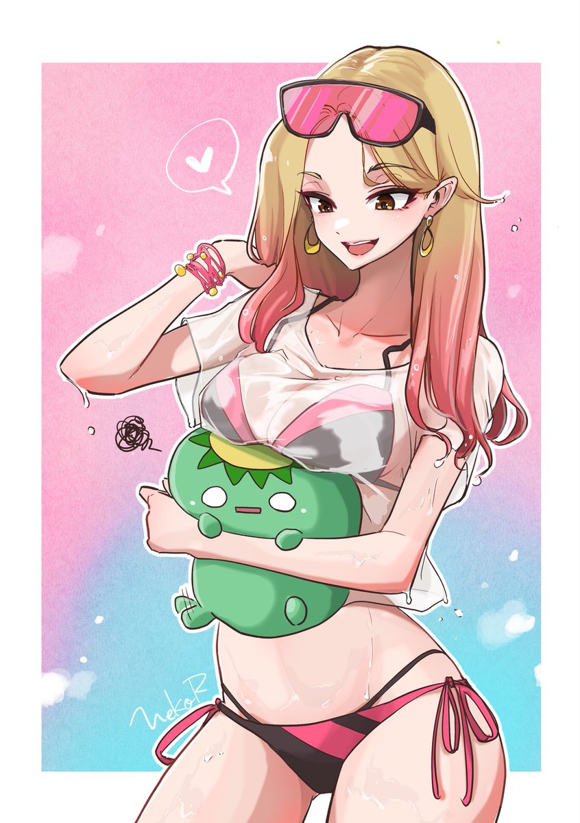 nekoramen222's tweet photo. カッパを捕まえたアスレジャーアサシンちゃん https://t.co/ObqwtWAAk9