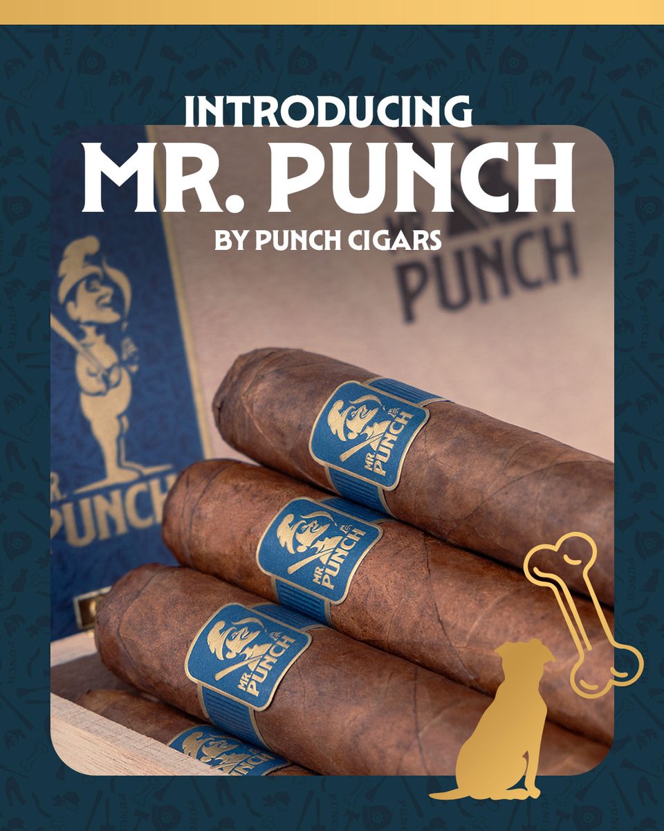 punchcigars's tweet photo. This ain’t the Punch-est cigar ever made for nothing. 👊

Get a load of the all new Mr. Punch by Punch Cigars! https://t.co/JBaPFhmv9I

On a scale of 1-10, how bad do you want to try it? https://t.co/PU03d83Qgj