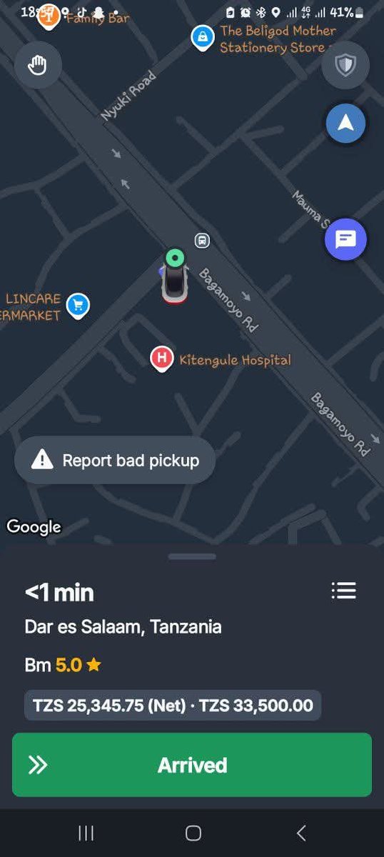 EdwardMbisha's tweet photo. @boltapp But am still earning through such impesonation. What is your opinion https://t.co/z39DOu5o5c