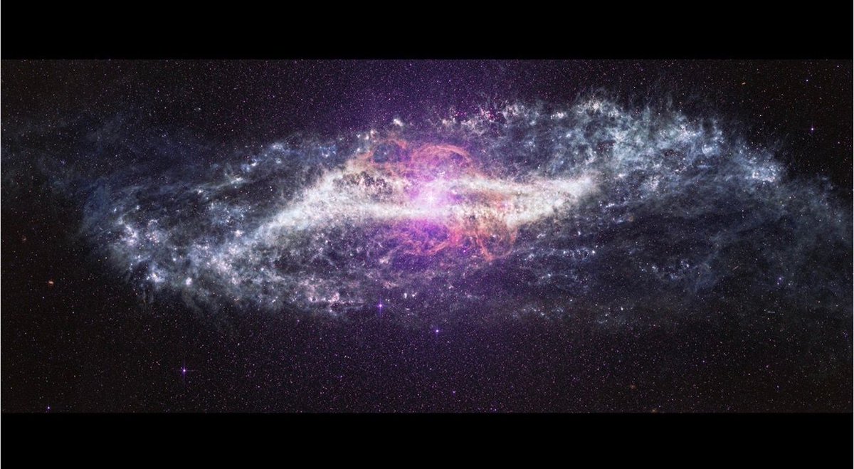 QPBTech's tweet photo. The Centaurus A galaxy, unlike other galaxies nearby, has a lot of activity. | NASA celebrates James Webb's fourth anniversary with the most detailed image of Centaurus A yet - Engadget https://t.co/ciuTytftvk https://t.co/aeqrFN1Tex
