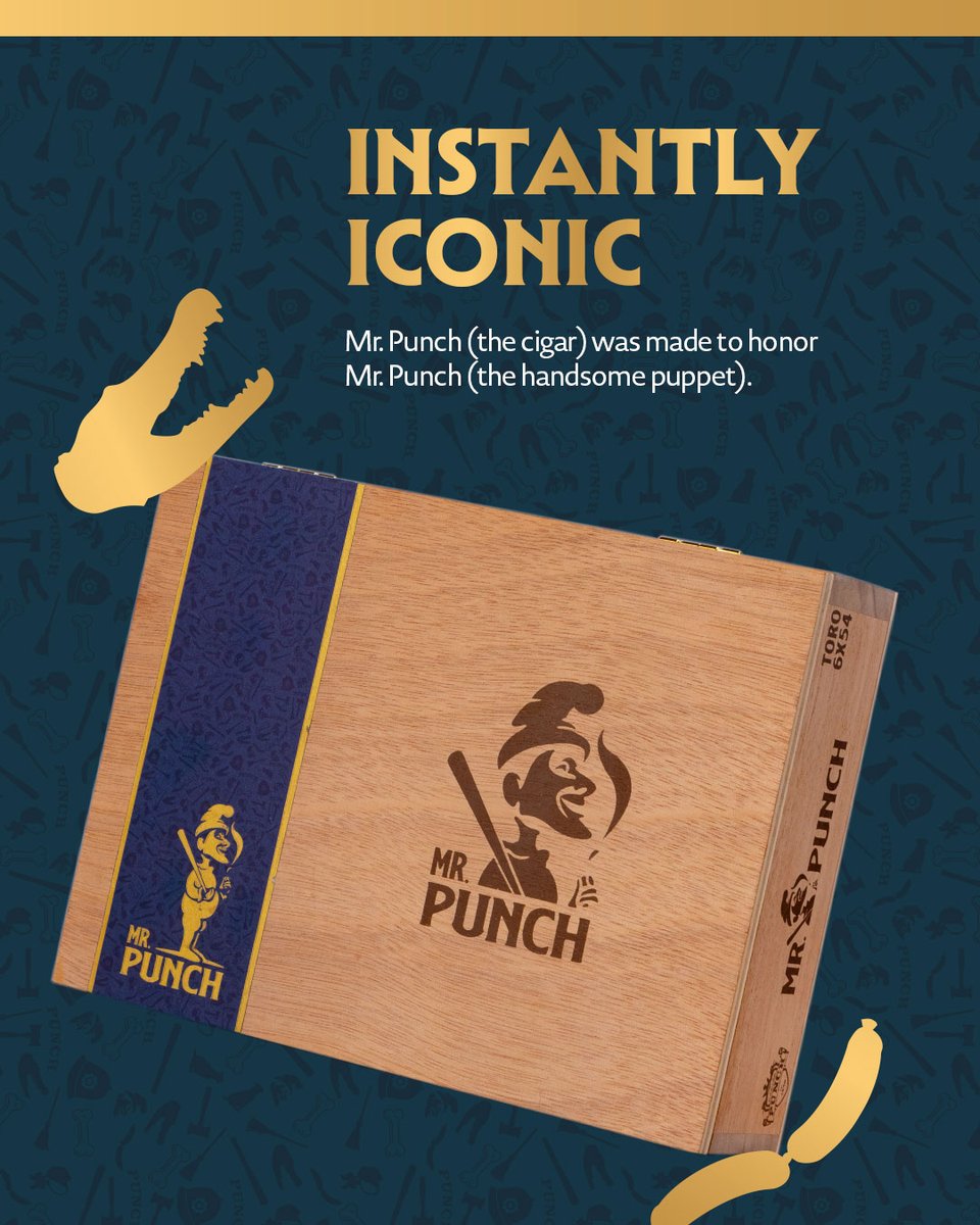 punchcigars's tweet photo. This ain’t the Punch-est cigar ever made for nothing. 👊

Get a load of the all new Mr. Punch by Punch Cigars! https://t.co/JBaPFhmv9I

On a scale of 1-10, how bad do you want to try it? https://t.co/PU03d83Qgj