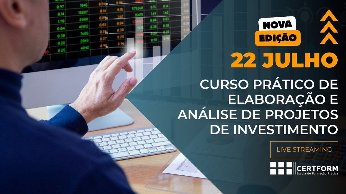 CERTFORM's tweet photo. 📊 Nova Edição: Curso Prático de Elaboração e Análise de Projetos de Investimento 22 julho https://t.co/gNxtNIPKTr 

geral@certform.pt

#ProjetosDeInvestimento #AnáliseFinanceira #FormaçãoProfissional #CERTFORM #Contabilidade https://t.co/BiORQtVMTM