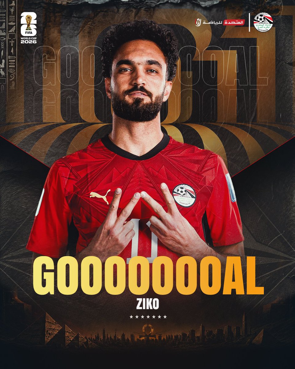 EgyptNT_EN's tweet photo. The second .. Ziko had to leave his mark ⚽️🇪🇬

#egyptnt
#FIFAWORLDCUP https://t.co/wSUjBUAwc1