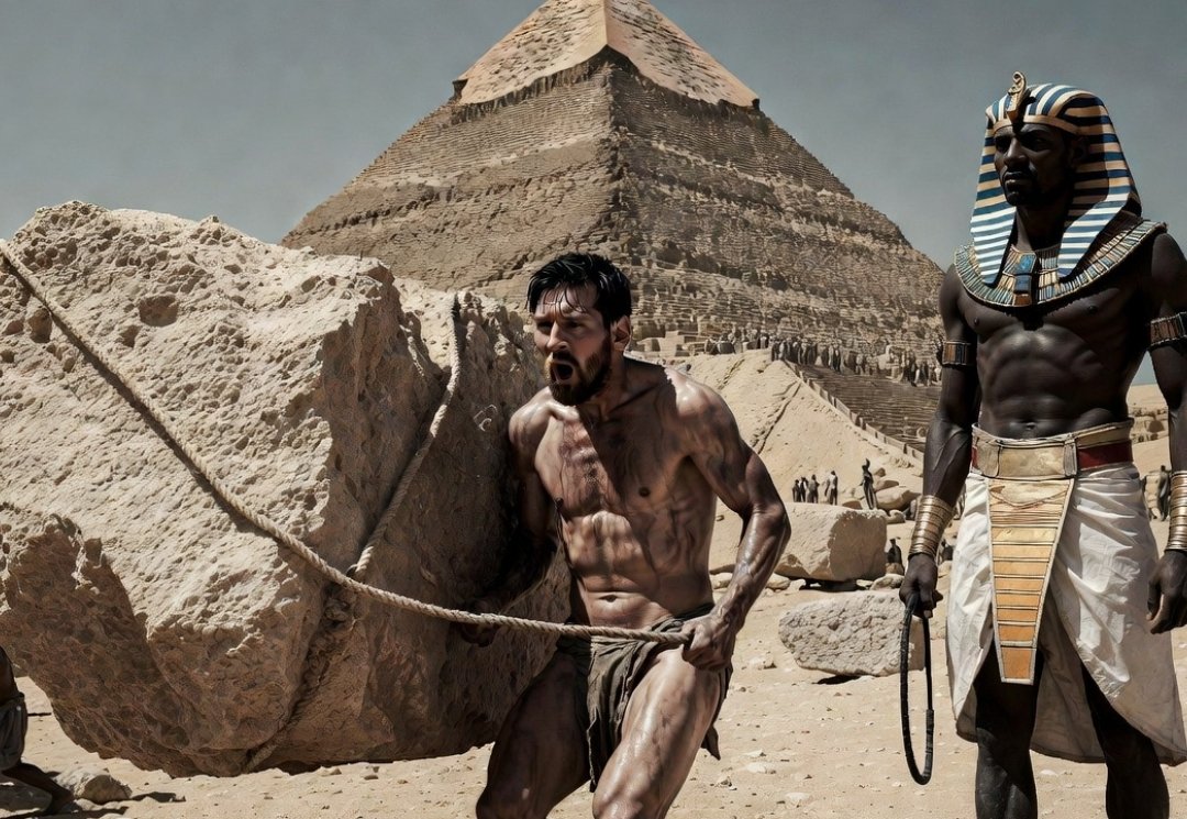 Poly_Gunna's tweet photo. @Polygun_ Messi a slave to egypt RN https://t.co/INm91K0j3N