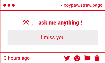 coypaw's tweet photo. IDK IF THIS WAS FOR TOYHOUSE but i miss u too hahhahahha allalaa https://t.co/I01LQPogS4