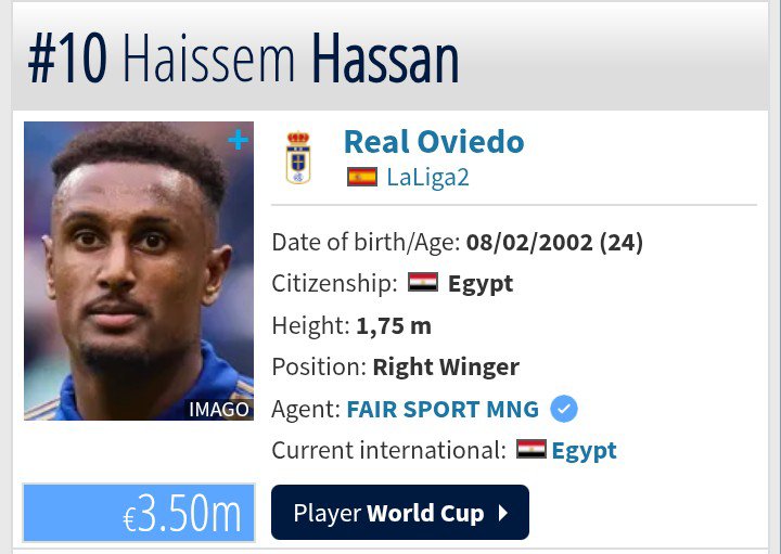 Bee3re's tweet photo. If Manchester United are serious this Hassan guy should be heading to Old Trafford real quick 

Young and less expensive,workrate excellent 

What a player https://t.co/E7TnYVqwzG