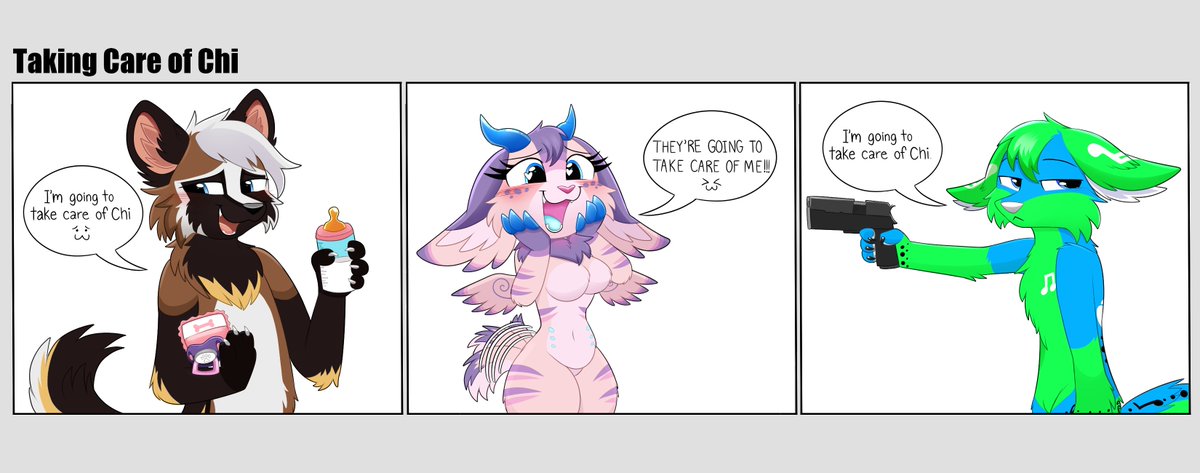 ittybittypawz's tweet photo. comic for @FurryChi https://t.co/6Ph97VqO7k