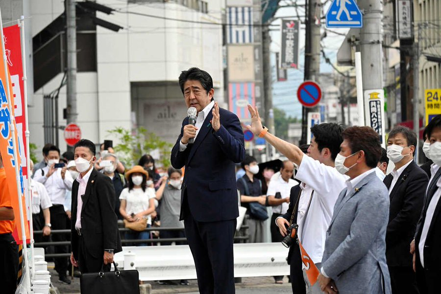Arin_Yumi's tweet photo. On this day, 4 years ago, Shinzo Abe was assassinated. https://t.co/vFPma4aEpH