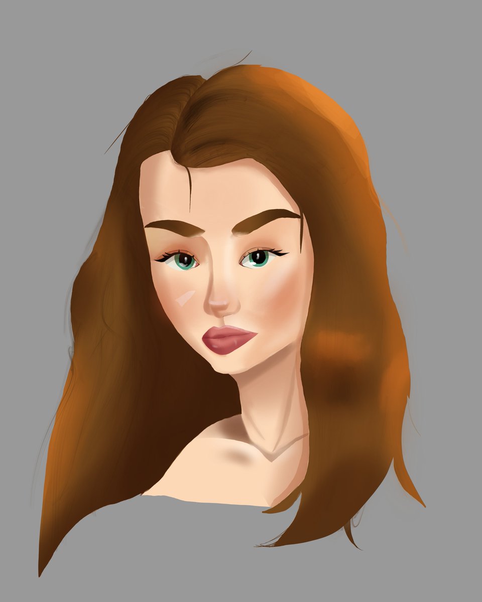 thwacck2's tweet photo. yet another portrait study i just finished! #art #procreate #digitalart #drawingㅤㅤ https://t.co/K6lj4j6iHT