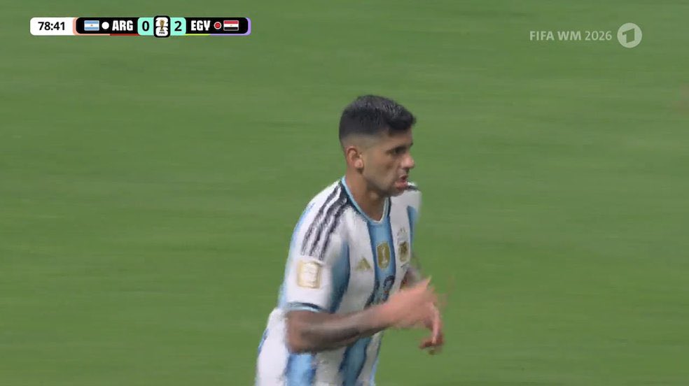 it_Rutie's tweet photo. GOALLLL ROMERO SCORES FOR ARGENTINA. 🥰🥳🥳 https://t.co/kTm2xLtJTS