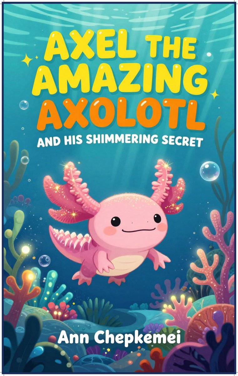AKDigitalKE's tweet photo. Every child deserves to know they're special just as they are. 💙

Meet Axel, a little axolotl who learns that being different is his greatest gift.

📖 Perfect for ages 3–10.

https://t.co/4cxLew4yKa

#ChildrensBooks #KidsBooks #BedtimeStories https://t.co/SGS9SpGgtm