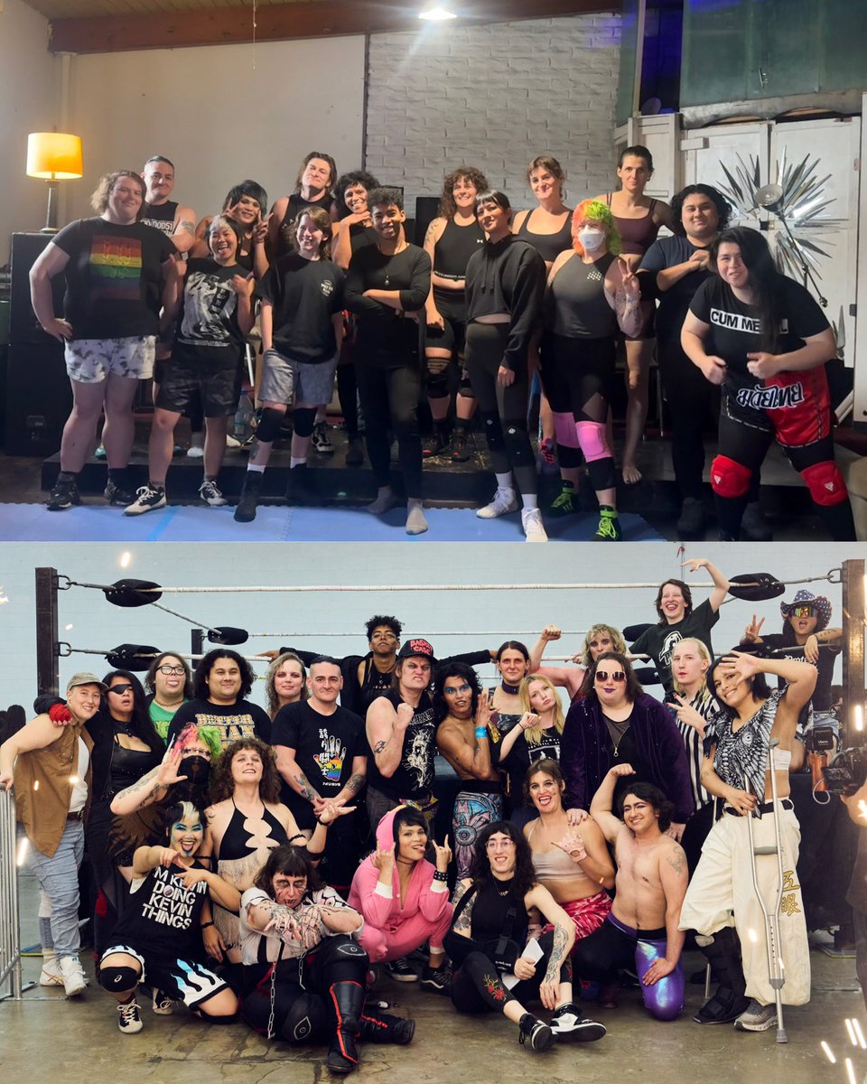 kiddbanditpro's tweet photo. now that the dust has settled, i’m proud of what we accomplished at @T4TWrestle 

there’s great and wonderful things on the horizon. 🏳️‍⚧️ https://t.co/bmUjAAUOUF