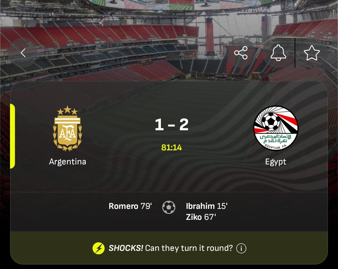12thNature's tweet photo. @arojinle1 Now I am getting  more nervous....
Egypt please https://t.co/gbf2F1Nm7r