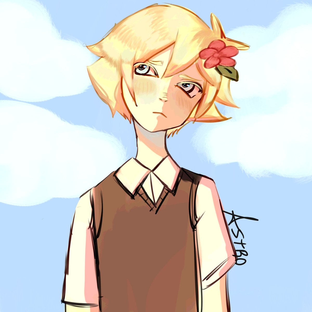 CatMoon478's tweet photo. Holii dibuje este basil #basil #omori https://t.co/ga0BWDB2mC
