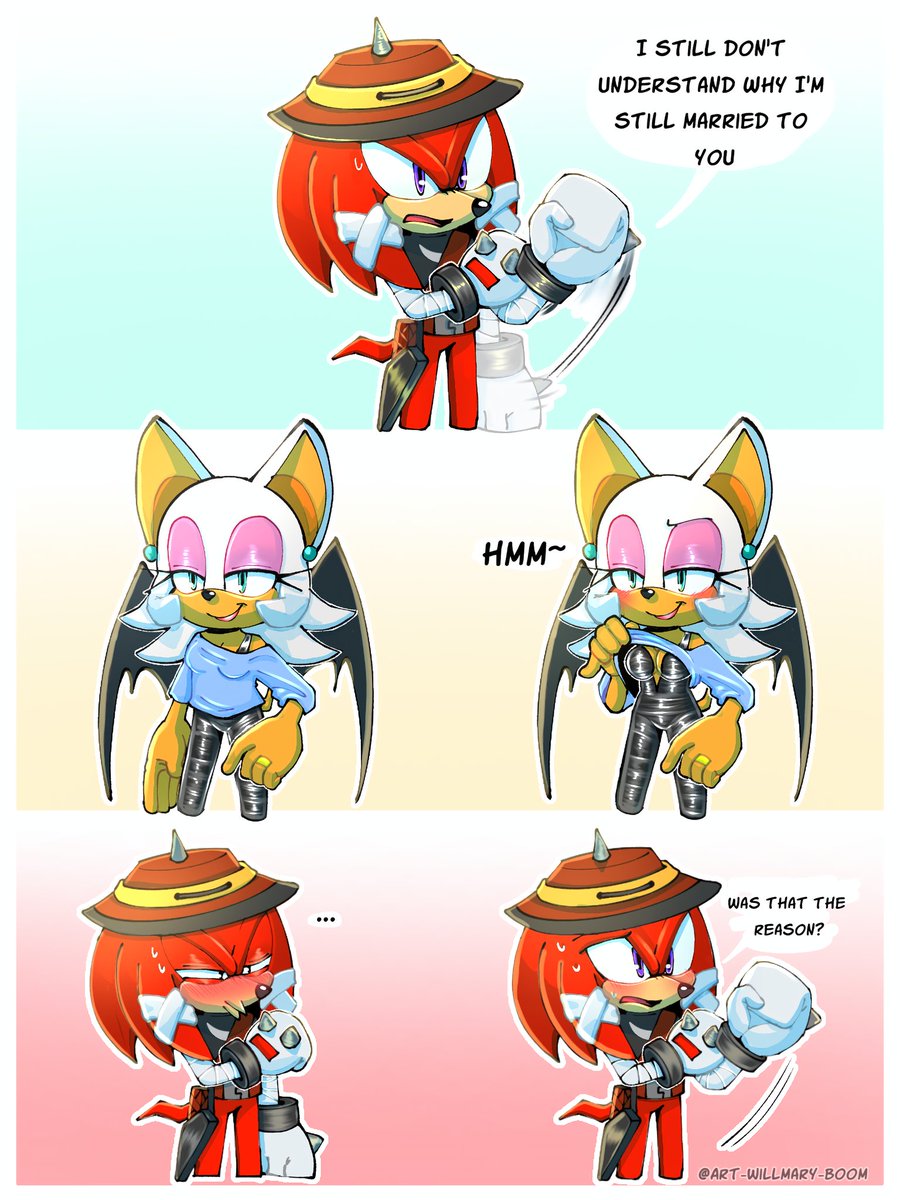 artwillmaryboom's tweet photo. Rouge: Yes? 
#sonicthehedgehog #knucklestheEchidna #Rougethebat #Knuxrouge https://t.co/0uLDof3QNP