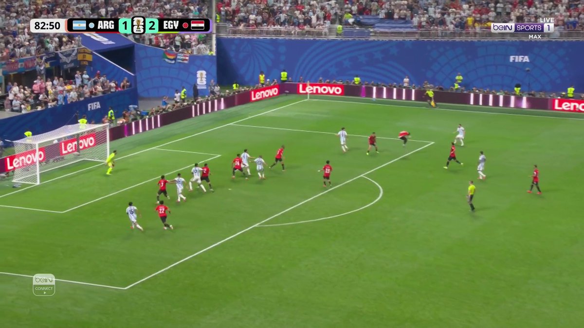 ميسي يدرك التعادل للمنتخب الأرجنتيني #كأس_العالم_مع_أوليه 