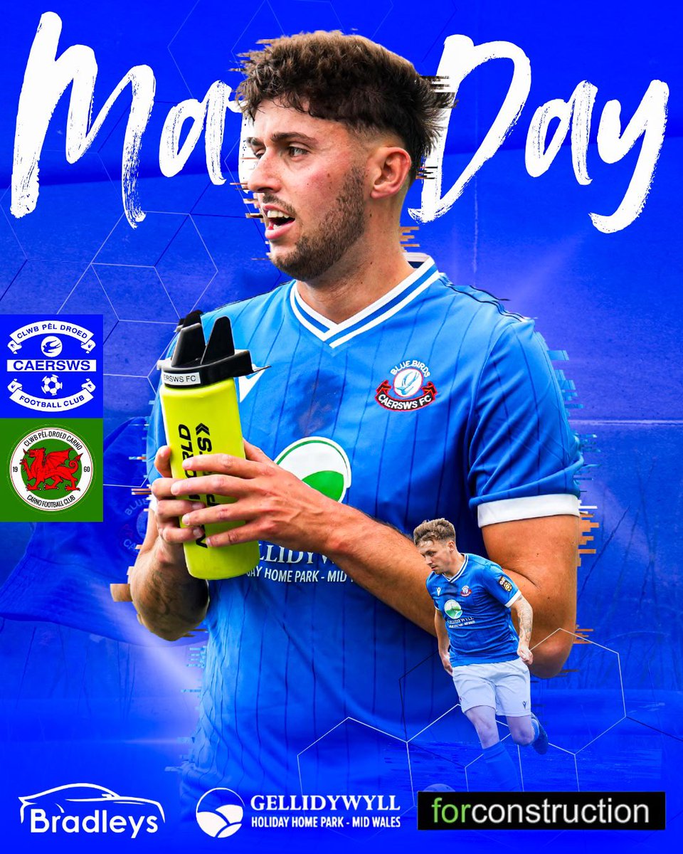caerswsfc's tweet photo. PRE SEASON MATCHDAY‼️
Our first team are back in action tonight as we travel to Abermule to face neighbours Carno for a 7:30 kick off!
#sws #Bluebirds #YCanolbarth #PreSeason https://t.co/xKKUum68IL