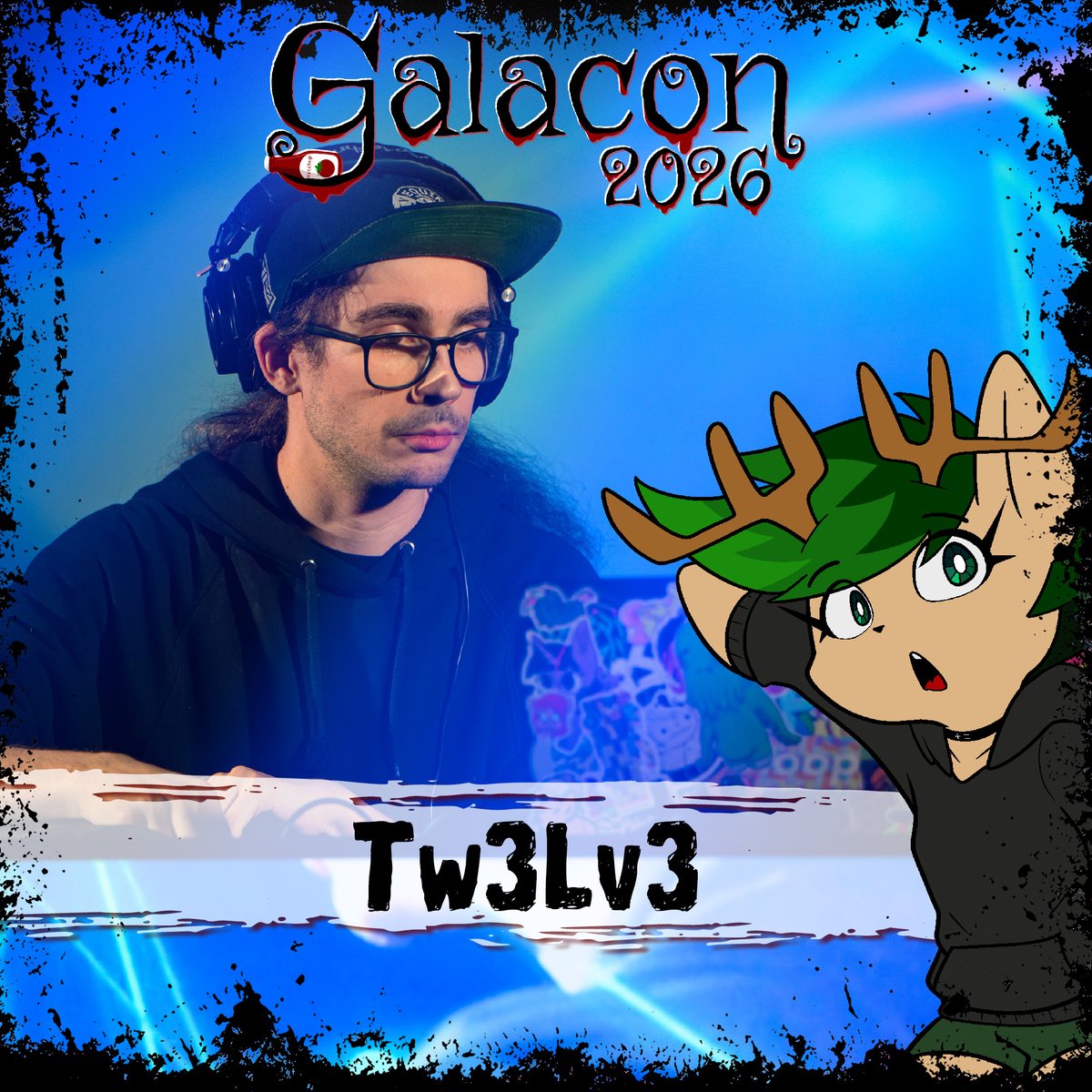 gala_con's tweet photo. Oh deer, here we go again! Doe-s the fun ever stop at GalaCon? 
Ok, enough with the deer jokes - welcome with us the one and only Tw3Lv3 and prance the night away to the finest of buckin' fresh EDM and DnB tunes!

Read the full announcement:
https://t.co/7GOkukGBXO https://t.co/TZHerpyFCY