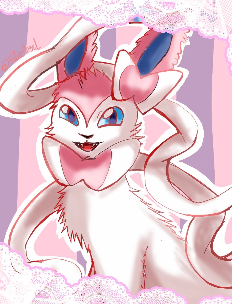 NaiveeAngel's tweet photo. Sylveon :3❤️
#pokmon #sylveon #fanart #art https://t.co/OpN4gyEsm8