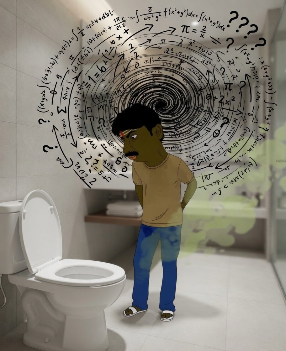 TheIndiaFiles2's tweet photo. An Indian guy figuring out how to use a toilet https://t.co/c7wMC0Wo1a