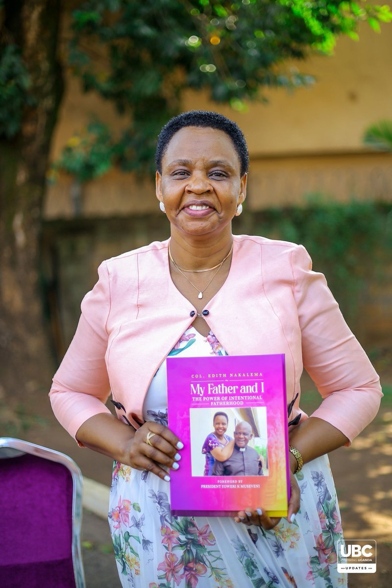 MsNaklin's tweet photo. Congraculations @edthnaka 
Very glad to be among those who have found many treasures in your book. 
It is agift to have a Father and even a greater one, if they love you boldly. 
🙏 #edithnakalema you are Lucky! https://t.co/ukOAf5YDCP