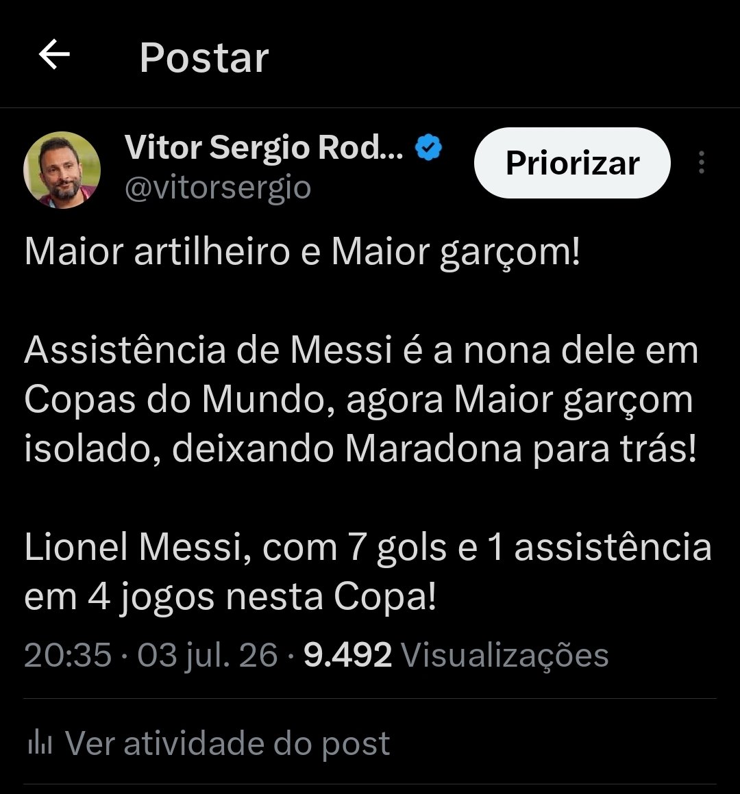 Vitor Sergio Rodrigues VSR tweet media