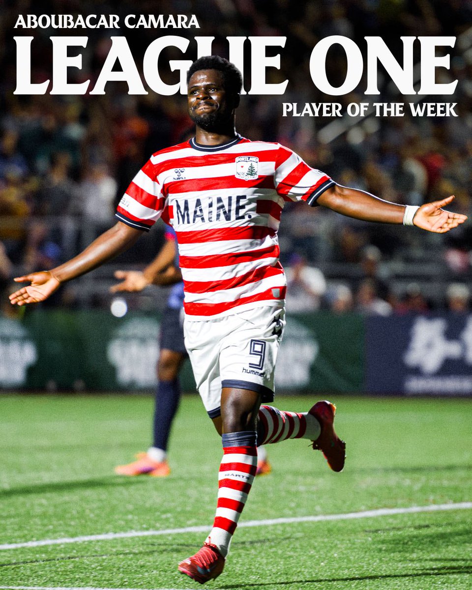 hearts_sc's tweet photo. His first professional brace and an assist to boot 🤝

A well-earned Player of the Week award—congrats, Abou 🫶 https://t.co/52GI7hOeNr