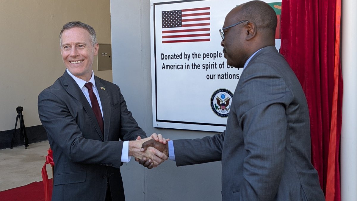 ADFmagazine's tweet photo. Zambia’s Kenneth Kaunda PTC gets a $5.8 million infrastructure upgrade.