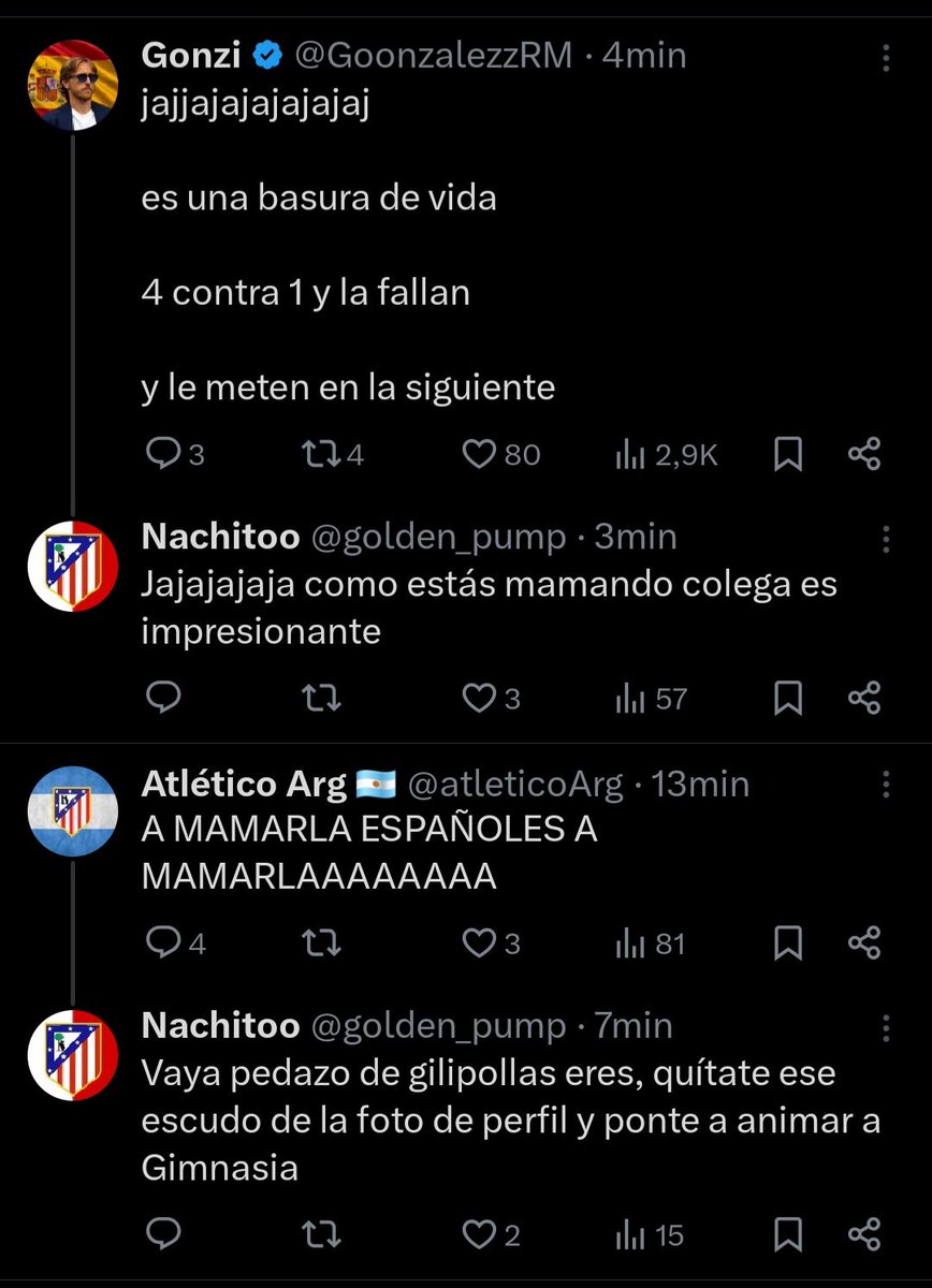 OLIIH3's tweet photo. @golden_pump @GoonzalezzRM Jajaja, pero mira que eres cornudo y encima los disfrutarás. Argensimios de Coslada. https://t.co/2sTuiHjw5Y