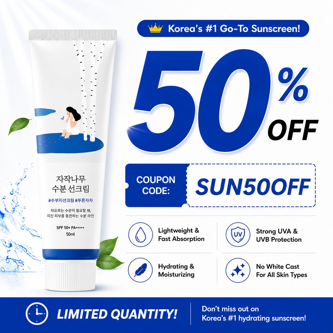 BeHealthyUSAnet's tweet photo. Beat the heat and shield your skin! Our Birch Moisturizing Sunscreen is flying off the shelves—available only while supplies last. Don’t wait, secure yours today!
Shop now: https://t.co/FpknyqldH6 https://t.co/BTzpVFMDe4
