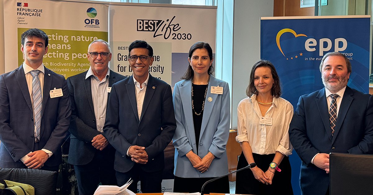 IUCN_BL2030's tweet photo. Europe’s overseas regions & territories are key to the EU’s biodiversity and climate ambitions. At the European Parliament, policymakers highlighted the importance of long-term support for #BESTLIFE2030. Co-funded by the European Union. @EPIntergroup_SD: https://t.co/rRmCwOLnS2 https://t.co/PkjQVGQLua