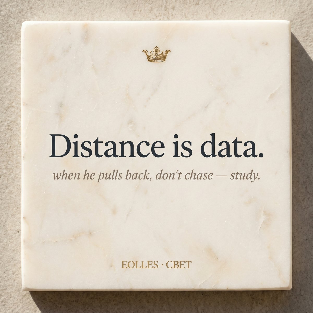 lightofeolles's tweet photo. Distance is data.

When he pulls back, don't chase — study.

He is showing you, in real time, what life with him will feel like the second you stop performing.

#selfworth #datingadvice #femininepower https://t.co/P7ds5eJRrc