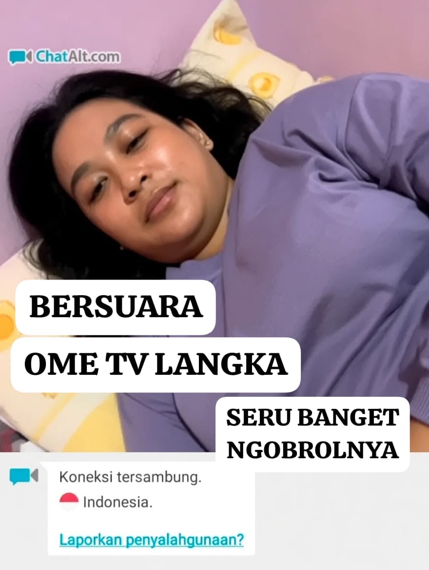 OmeTV_Gemoy's tweet photo. Ome Tv bersuara obrolanya seru bgt.. https://t.co/BxvrmNE0W2