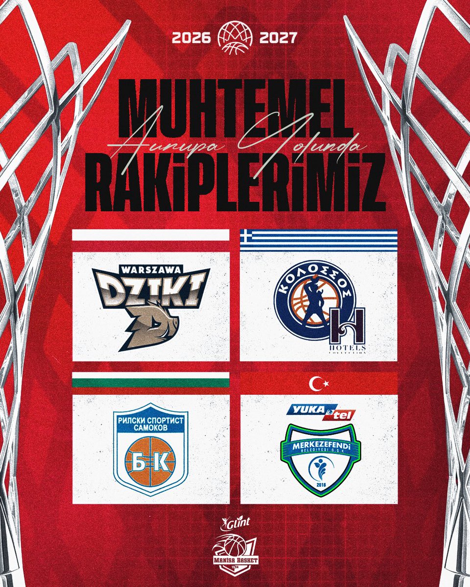 glintkorfez's tweet photo. Yarın çekilecek olan @BasketballCL kurasında, Avrupa yolunda çıkacağımız ilk maçta muhtemel rakiplerimiz: https://t.co/jrY7HJPHXW