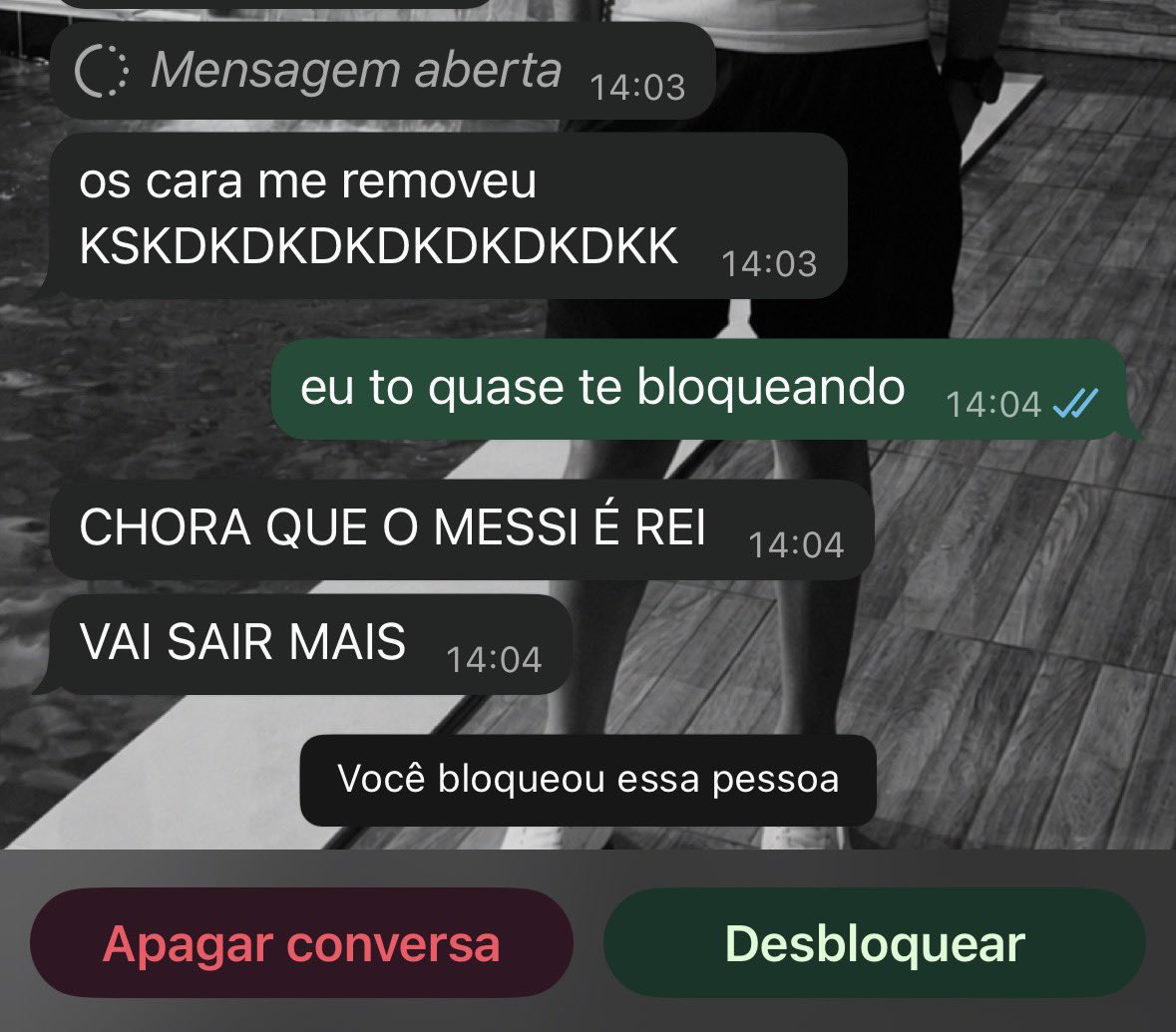 tammyzadaa's tweet photo. cmg é assim, até namorado eh bloqueado. Aqui messi não tem vez https://t.co/OspfFBzr3f
