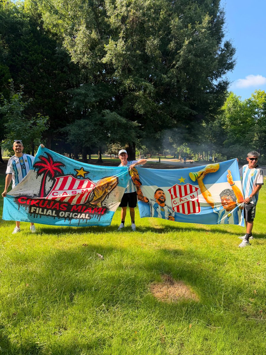 CASMyNadaMas_'s tweet photo. VAMOS ARGENTINA🥹🇦🇷❤️🤍

Los Cirujas estuvieron presentes en Atlanta 🇦🇹 https://t.co/r0eXzpSVIi