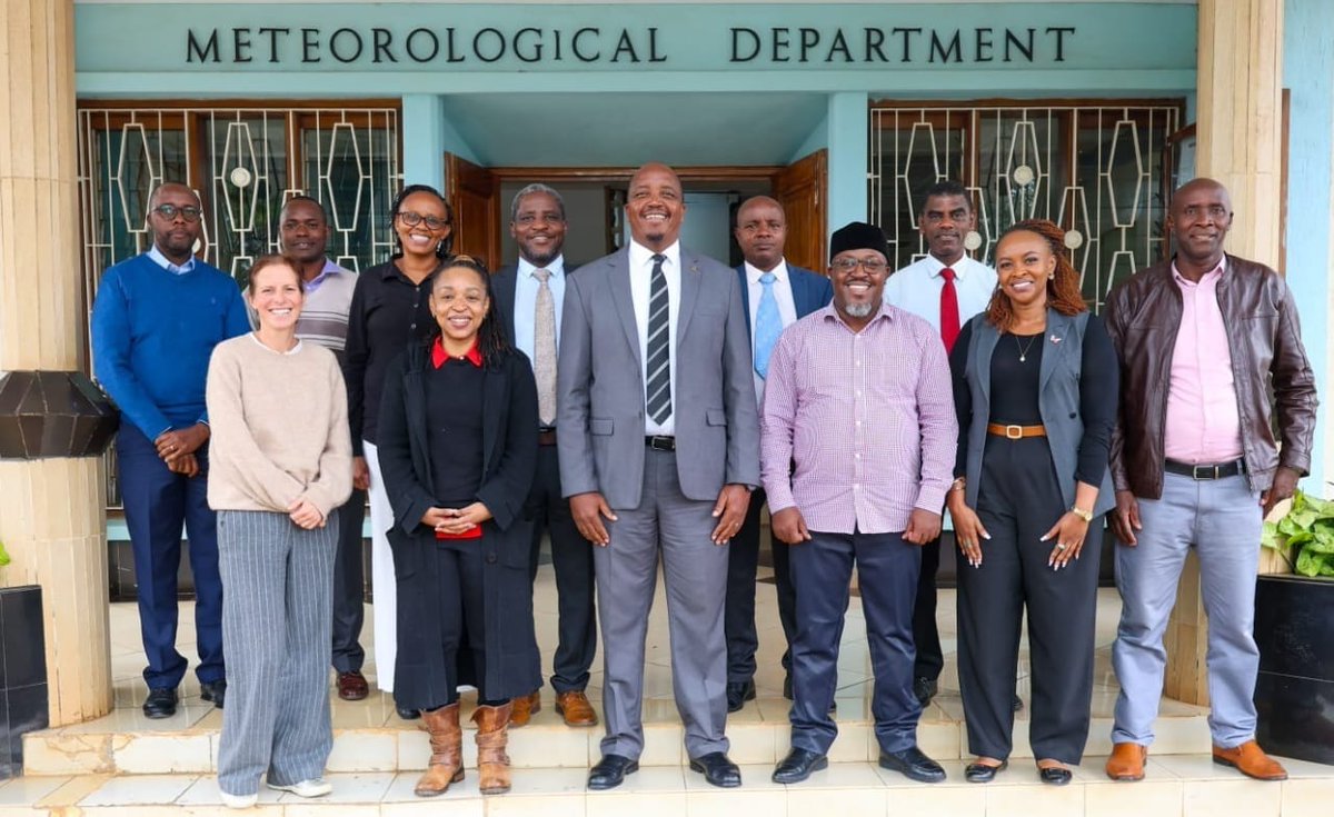 MeteoKenya's tweet photo. Courtesy Visit - Strengthening Partnerships for #EarlyAction
We were pleased to host the Country Director of @bbcmediaaction , Ms. Lynn Morris, for a courtesy visit to the Kenya Meteorological Service Authority (KMSA) Headquarters.
Our discussions focused on the progress of the #BRIDGES Project, exploring opportunities to strengthen collaboration in delivering accurate, timely, and locally relevant weather information to vulnerable and hard-to-reach communities through BBC Media Action's extensive media platforms. We also exchanged valuable audience insights and feedback to continuously improve weather communication and ensure forecasts better support preparedness and early action.
Strong partnerships are key to building climate resilience and ensuring that no community is left behind.
#BRIDGESProject #EarlyWarning #EarlyAction #WeatherInformation #ClimateServices #KMSA #BBCMediaAction #DisasterRiskReduction #ClimateResilience