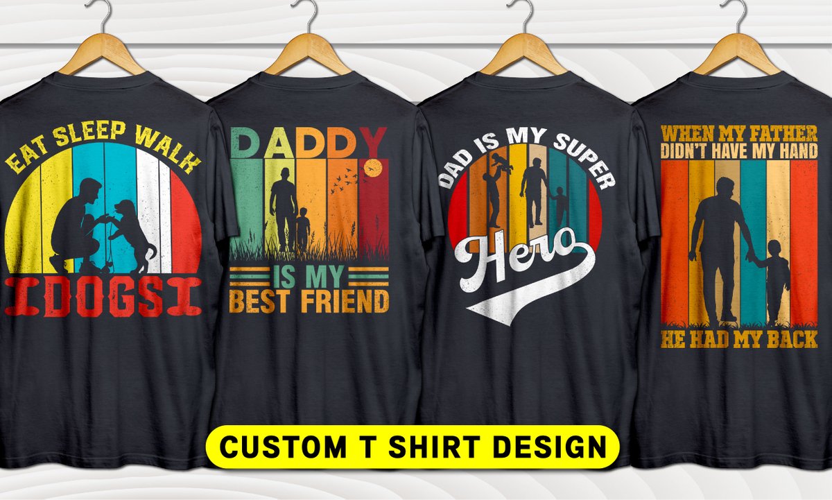 PapyRany85201's tweet photo. Need custom T-shirt designs for your POD business? 👕
Original • Print-ready • Fast delivery
🔗https://t.co/k5nwpxSFkh
#TShirtDesign #POD #Fiverr #GraphicDesign https://t.co/3QOk7IxP4P
