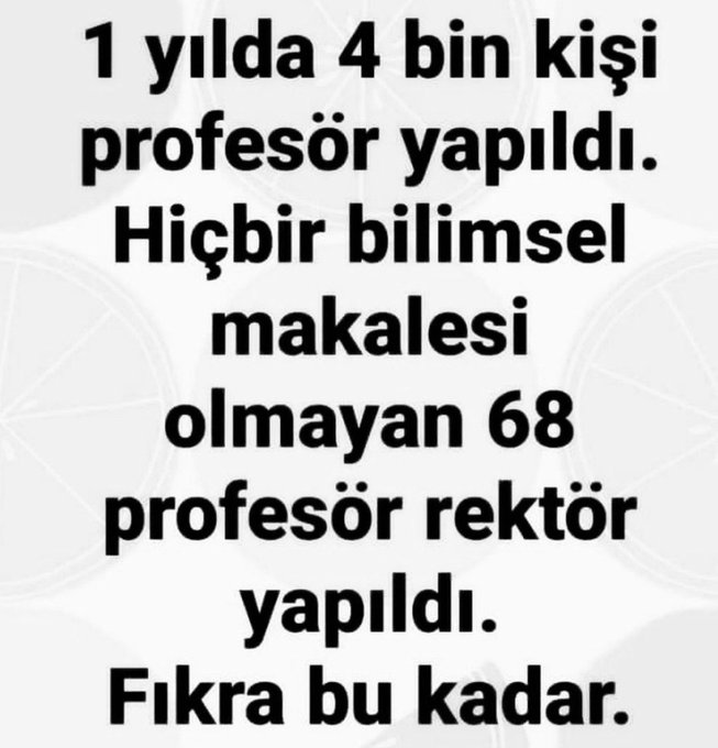 ICanAdvisory's tweet photo. Fıkranın devamı da var: Türkiye'de bilime yenilik getiren nitelikle doktora tezi sunan harikulade bilim insanları da var. Bazıları Avrupa'dan İstanbul'a geri döndü. Bu sayede finans, yönetim, sürdürülebilirlik vb. uygulamalı bilimler özel sektörde ekonomiyi düzeltebilirdi.

Borsada manipülasyon olmadan da halka arzlar olabilirdi. İşsizlik azalabilirdi. Çalışanlar adil maaş alarak insan onuruna yakışır bir yaşama kavuşabilirdi. Kadına yönelik şiddetin kök nedenlerinden olan finansal özgürlük engeli ortadan kalkınca kadınlara adil yaşam hakkı sunulabilirdi. Şirketlerde konkordato ve iflas sorunları önlenebilirdi. Barınma krizi çözülerek kiracı ve ev sahibi arasındaki cinayet haberleri de son bulabilirdi. 

Peki ne oldu?

Siyasetin iktidar veya muhalefet boyutları ve iş dünyasının patron ve yönetici boyutları gibi toplumun da üniversite mezunu olan çok büyük bir bölümü de bilim insanı, teknokrat ve yönetim danışmanı olan nitelikli uzmanları geri çevirdi. Bu da yukarıda bahsedilen tüm sorunların asıl sebebi oldu.

Her yıl milyonlarca insan çok iyi bir eğitim almak için üniversite sınavına odaklı yaşıyor. Aileler bu uğurda dünyanın parasını ödüyor. Gençler 23 yaşına kadar tüm yaşamını iyi bir üniversiteden mezun olarak iyi bir geleceğe sahip olmak için çababılıyor.

Peki ya sonra ne oluyor?

Bütün bunlara ihanet ederek dünyanın en büyük irrasyonel yaklaşımını sergiliyorlar ve bilimi yaşamlarında geri çevirerek yoksulluğu, yolsuzluğu ve yozlaşmayı tercih ediyorlar. Bugün yaşana bu tabloyu el birliğiyle toplum yaratıyor. Oy verdiği siyasetçilerle veya kölelik düzeninde çalıştığı şirketlerde ya da "beni ilgilendirmiyor" diyerek görmezden geldiği toplumsal sorunların bir parçası olarak tüm sorunların kökeninde yine toplum vardır.

Bu nedenle kimse şunu demesin: Bir yılda 4 bin kişi hak etmeyerek profesör oldu. Aynı şekilde niteliksiz 68 profesör de rektör oldu.

Peki, nitelikli olanları sen aradın buldun mu? Bu bilim insanlarının bilimsel eserlerini çalıştığın şirkette uygulayarak ekonomik katma değer yarattın mı? Girişimcilik veya toplumsal boyutta bir başka alanda bilimi kullanmayı tercih ettin mi? En azından bir bilim insanı sana tüm bunları bedava sunduğunda cahil cesaretiyle ya da başka bilişsel-psikolojik sorunlarla geri çevirmek yerine sağlıklı-rasyonel bir şekilde bu fırsatları doğru değerlendirdin mi?

Düşünün ve cevap verin. Ama dürüst olun!

Meseleyi sadece "o gitsin de yerine kim gelirse gelsin" şeklinde düz mantığa indirmeyin. Çünkü mesele asla kişi değil, olgudur! Çünkü Ahmet gider, Ayşe gelir ama siz cinsiyete odaklanırsınız fakat sistem aynı sömürü aynı ve çürüme aynı kalır. Ve siz yine kandırılmış olursunuz. Bilim işte bunun için var! Ama önce bilimin gerçekten ne olduğunu ve ne işe yaradığını öğrenin. Sonra da "finans, yönetim ve sürdürülebilirlik" bilimlerini daha önce duymuş olduğunuz için bildiğinizi sanmak yerine gerçekten çok iyi birkaç bilimsel eser okuyarak anlamaya çalışın. Sonra da sistemi sorgulayın ve değişimin bir parçası olun. Dijital Üniversite projemi bunun için başlattım ve profilin başına sabitledim.