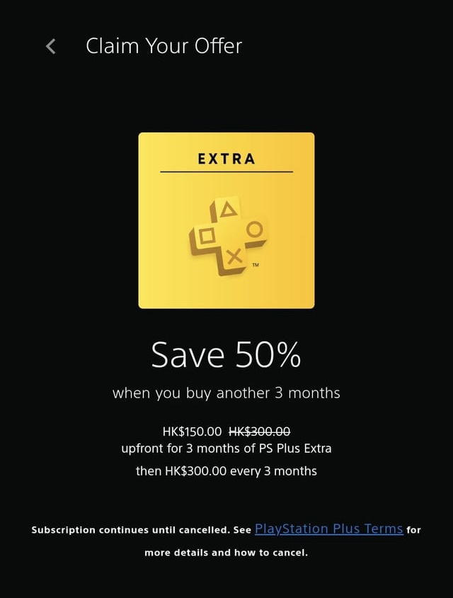 respawnador's tweet photo. 🚨 | Sony está soltando "ofertas shadow drop", implorando pelo retorno dos seus usuários!

Alguns usuários estão recebendo a oferta de 50% de desconto para retomarem a sua assinatura da PlayStation Plus.

NÃO RECUEM! O PlayStation NÃO É a casa dos gados. Sony cederá a pressão. https://t.co/BiPnqx9kFY