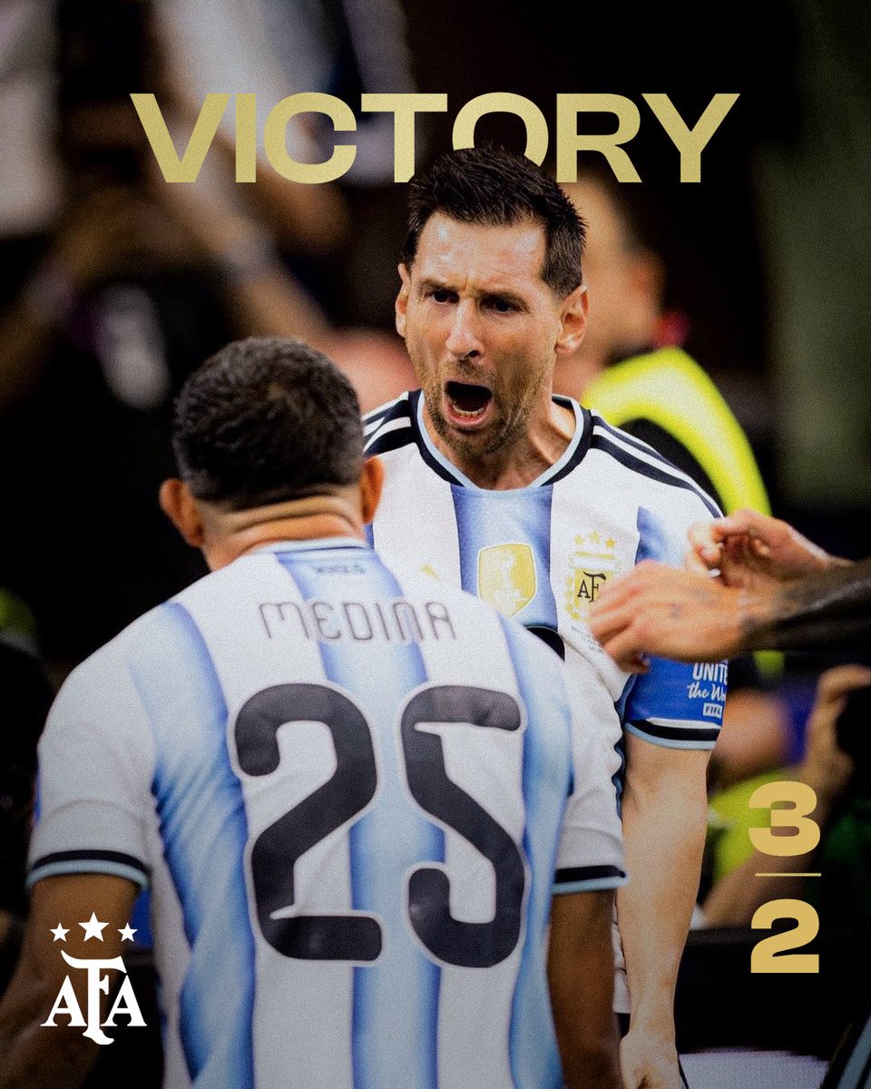 AFA_Pakistan's tweet photo. REMONTADA!!!! 

Hard fought victory, the champions march on!! ⚽️🇦🇷

#AFA #AFAPakistan #ArgentinaPK #afaseleccion https://t.co/R1v3lUZ5JW