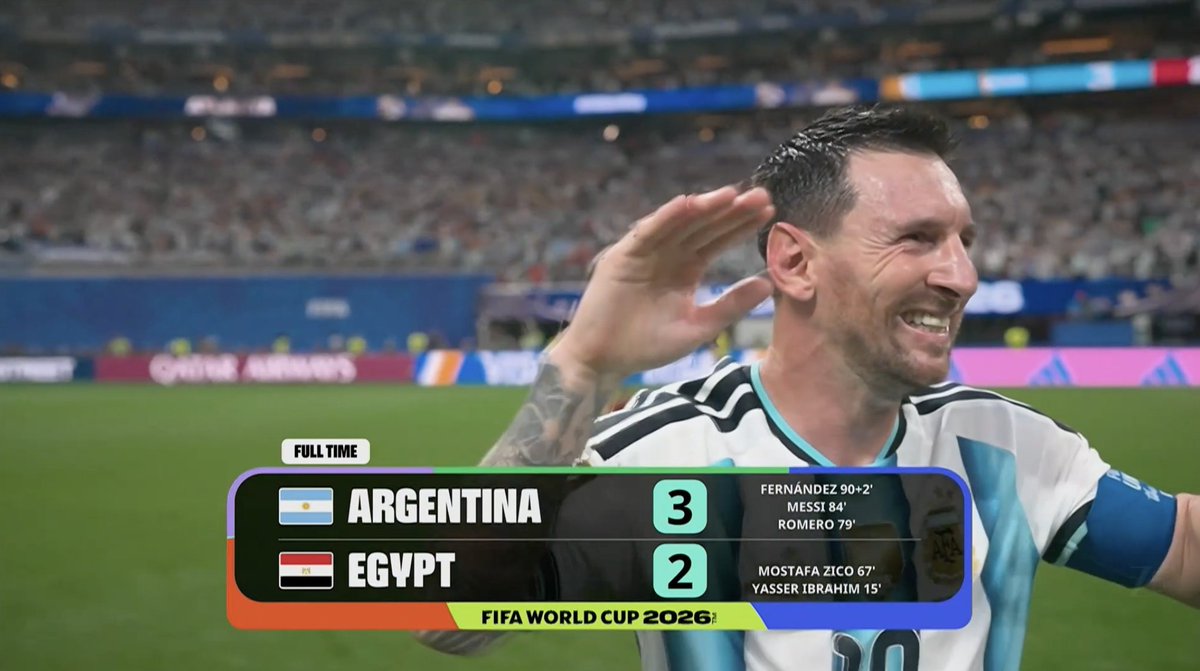 DiskoDDancer's tweet photo. The comeback that will be remembered forever. Well played GOAT. https://t.co/OciiRWV7Fp