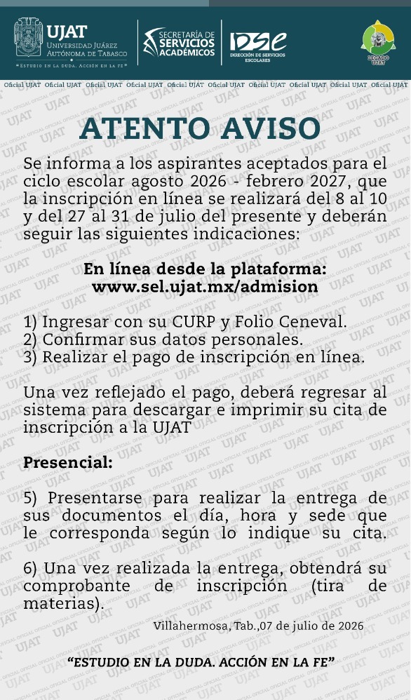 UJAT's tweet photo. https://t.co/E0IVtgSyrb