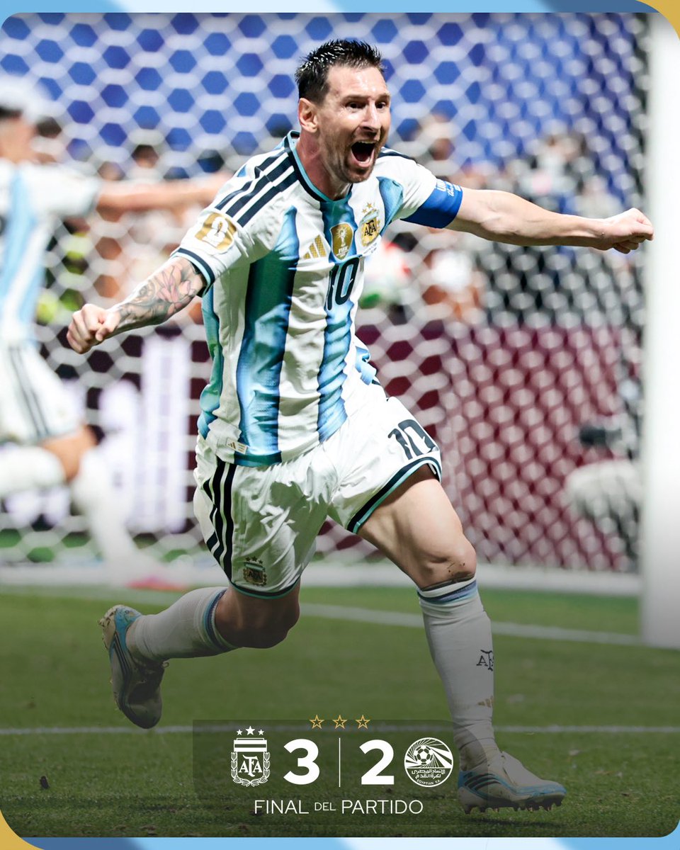 khamis7777's tweet photo. مبروك لكل محبي الأرجنتين التأهل ..
والفراعنة قدموا بطولة كبيرة وخرجوا على يد بطل العالم ..
سيناريو المباراة عجيب وحتى الدقيقة ٧٩ كان المنتخب المصري متقدماً بهدفين نظيفين ،ولكن كرة القدم لا تنتهي إلا بصافرة الحكم …
#مصر_الأرجنتين 
#كاس_العالم_٢٠٢٦ https://t.co/GQRAbshhNl