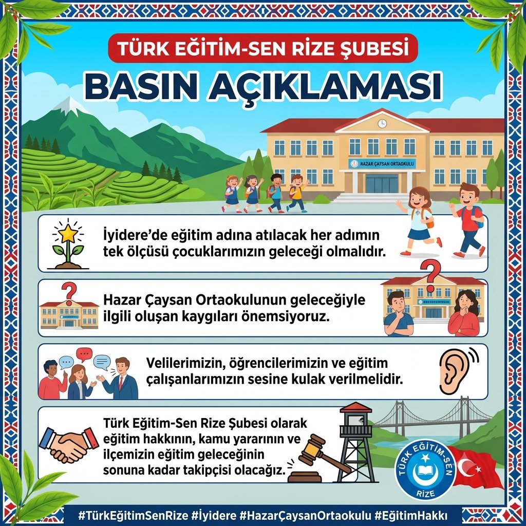 53Alpagu's tweet photo. İyidere’de eğitim adına atılacak her adımın tek ölçüsü çocuklarımızın geleceği olmalıdır.

Hazar Çaysan Ortaokulunun geleceğiyle ilgili oluşan kaygıları önemsiyoruz. Velilerimizin, öğrencilerimizin ve eğitim çalışanlarımızın sesine kulak verilmelidir. https://t.co/sBvchaFcU4