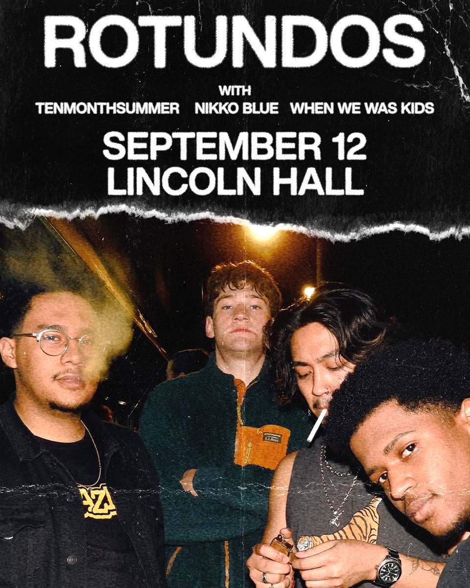 tenmosummerband's tweet photo. WAKE UP, BABE! 
BIGGEST TENMO SHOW OF OUR TENMO LIVES JUST DROPPED!!! https://t.co/NJgeVKh5ei