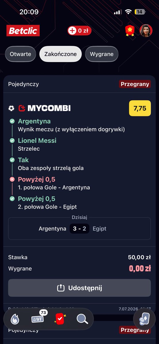 rcposag3c's tweet photo. @betsidepl Ode mnie tyle. 
Super messi jesteś goat ale naucz się kurwa strzelać karne albo je oddawaj komuś kto potrafi XD https://t.co/lt2ygSGbxx