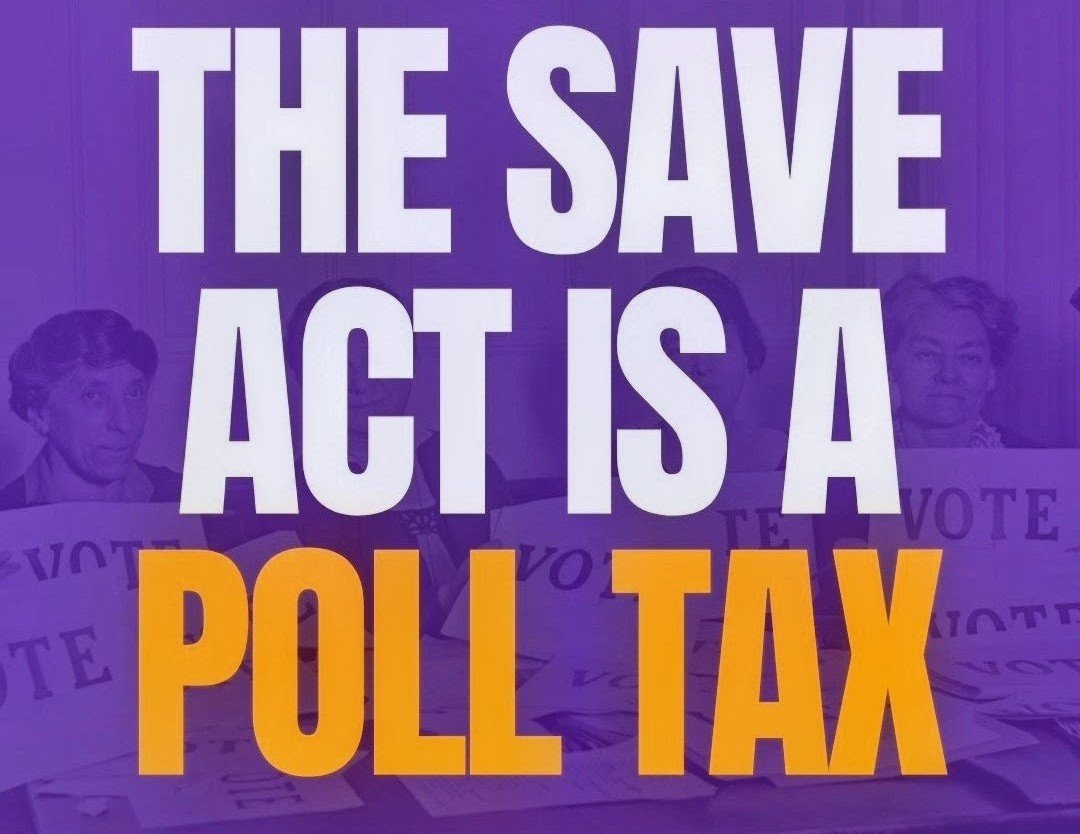 olivier_patti's tweet photo. @DrDinD @ABlackPolitical The SAVE Act isn’t about saving America—it’s about saving Trump from his own disastrous policies. It’s a distraction. A power grab.  Don’t look away. The American people see exactly what this is. 

#SAVEActIsPayToVote https://t.co/vQbxhsDyQU