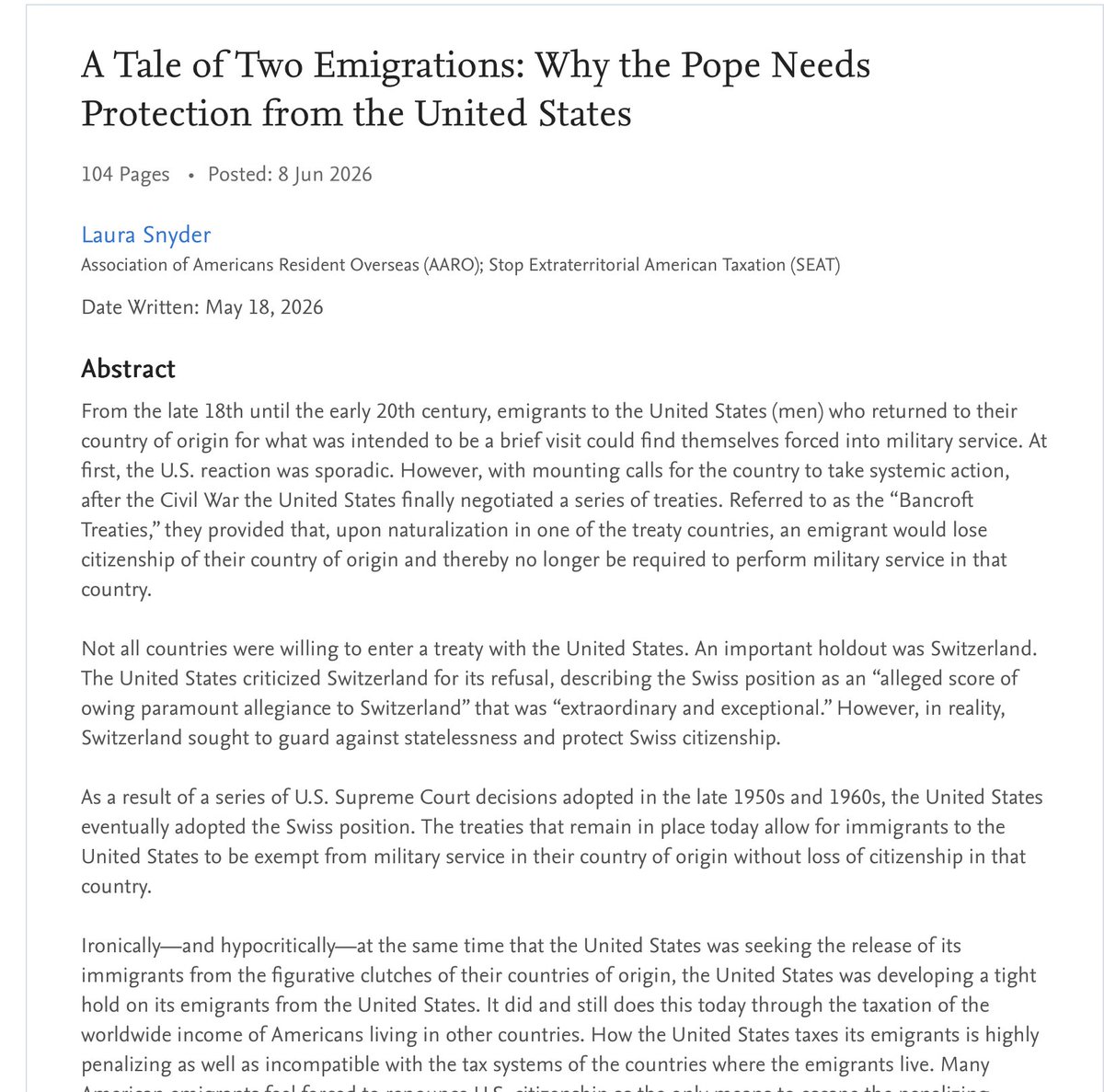 ParvizMalakouti's tweet photo. Here's a link to @TAPInternation Laura Snyder's article: A Tale of Two Emigrations mentioned in the Space.
https://t.co/brkLqrb9e8